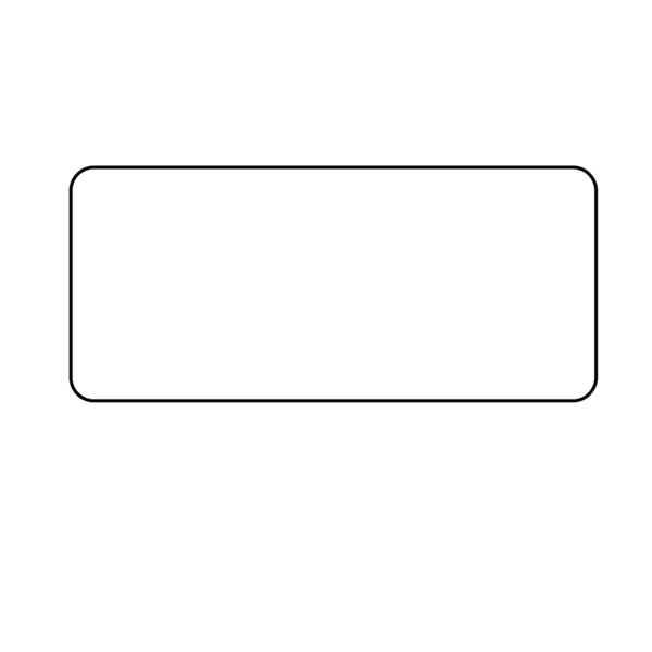 Label, Direct Thermal Barcode LP2824 1" x 2-1/4"